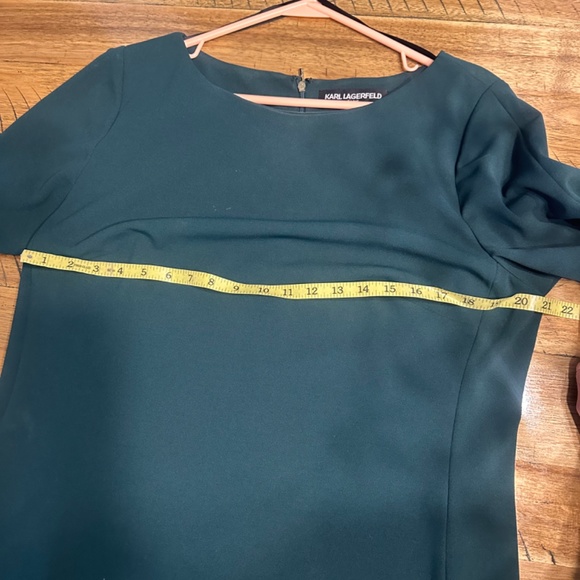 Karl Lagerfield sheath dress tulip sleeve Size 16 Dillards - Picture 4 of 6